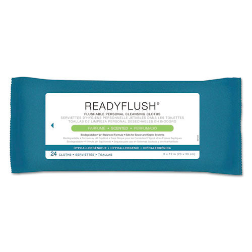 Medline wholesale. MEDLINE Readyflush Biodegradable Flushable Wipes, 8 X 12, 24-pack, 24 Pack-carton. HSD Wholesale: Janitorial Supplies, Breakroom Supplies, Office Supplies.