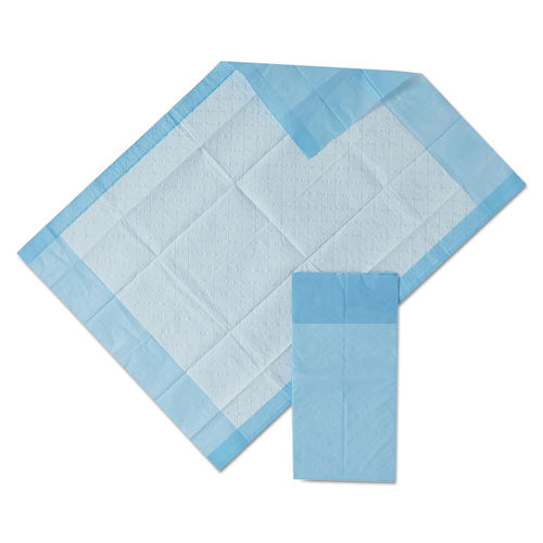 Medline wholesale. MEDLINE Protection Plus Disposable Underpads, 17" X 24", Blue, 25-bag. HSD Wholesale: Janitorial Supplies, Breakroom Supplies, Office Supplies.