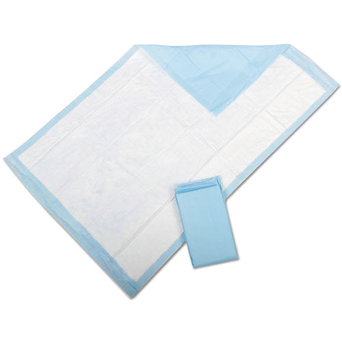 Medline wholesale. MEDLINE Protection Plus Disposable Underpads, 23" X 36", Blue, 25-bag. HSD Wholesale: Janitorial Supplies, Breakroom Supplies, Office Supplies.