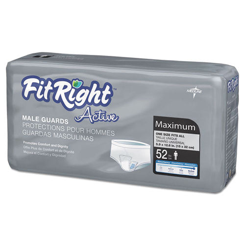 Medline wholesale. MEDLINE Fitright Active Male Guards, 6