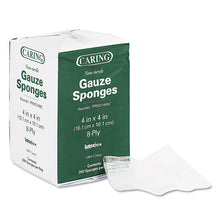 Load image into Gallery viewer, Medline wholesale. MEDLINE Caring Woven Gauze Sponges, 4 X 4, Non-sterile, 8-ply, 200-pack. HSD Wholesale: Janitorial Supplies, Breakroom Supplies, Office Supplies.