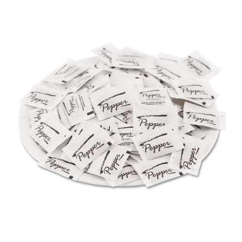 Diamond Crystal wholesale. Pepper Packets, 0.1 Grams, 3,000-carton. HSD Wholesale: Janitorial Supplies, Breakroom Supplies, Office Supplies.