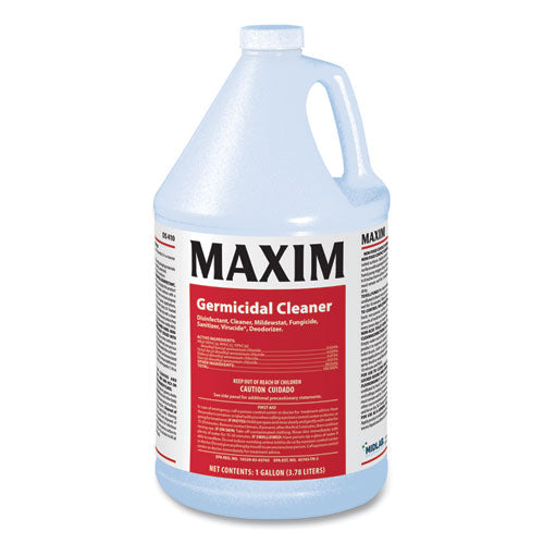 Maxim® wholesale. Germicidal Cleaner, Lemon Scent, 1 Gal Bottle, 4-carton. HSD Wholesale: Janitorial Supplies, Breakroom Supplies, Office Supplies.