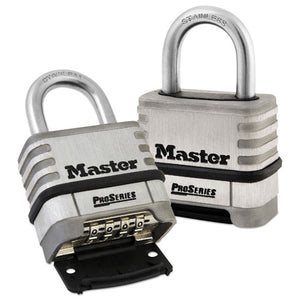 Master Lock® wholesale. Proseries Stainless Steel Easy-to-set Combination Lock, Stainless Steel, 5-16". HSD Wholesale: Janitorial Supplies, Breakroom Supplies, Office Supplies.