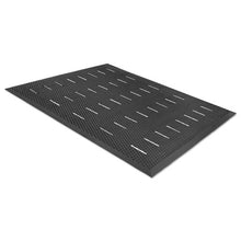 Load image into Gallery viewer, Guardian wholesale. Free Flow Comfort Utility Floor Mat, 36 X 48, Black. HSD Wholesale: Janitorial Supplies, Breakroom Supplies, Office Supplies.