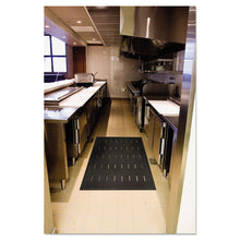 Load image into Gallery viewer, Guardian wholesale. Free Flow Comfort Utility Floor Mat, 36 X 48, Black. HSD Wholesale: Janitorial Supplies, Breakroom Supplies, Office Supplies.