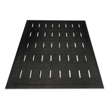 Load image into Gallery viewer, Guardian wholesale. Free Flow Comfort Utility Floor Mat, 36 X 48, Black. HSD Wholesale: Janitorial Supplies, Breakroom Supplies, Office Supplies.