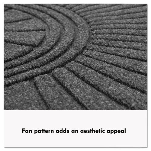 Guardian wholesale. Ecoguard Diamond Floor Mat, Single Fan, 36 X 72, Charcoal. HSD Wholesale: Janitorial Supplies, Breakroom Supplies, Office Supplies.