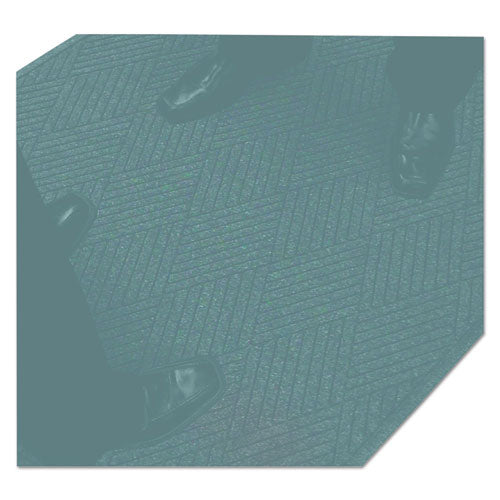 Guardian wholesale. Ecoguard Diamond Floor Mat, Single Fan, 48 X 96, Charcoal. HSD Wholesale: Janitorial Supplies, Breakroom Supplies, Office Supplies.