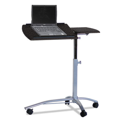 Safco® wholesale. Laptop Computer Caddy, 29.5" X 20" X 27" To 38", Anthracite. HSD Wholesale: Janitorial Supplies, Breakroom Supplies, Office Supplies.