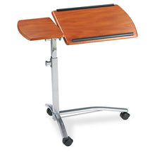 Load image into Gallery viewer, Safco® wholesale. Laptop Computer Caddy, 29.5&quot; X 20&quot; X 27&quot; To 38&quot;, Medium Cherry. HSD Wholesale: Janitorial Supplies, Breakroom Supplies, Office Supplies.