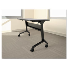 Load image into Gallery viewer, Safco® wholesale. SAFCO Flip-n-go Table Base, 46 7-8w X 21 1-4d X 27 7-8h, Black. HSD Wholesale: Janitorial Supplies, Breakroom Supplies, Office Supplies.