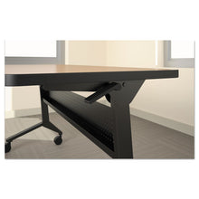 Load image into Gallery viewer, Safco® wholesale. SAFCO Flip-n-go Table Base, 46 7-8w X 21 1-4d X 27 7-8h, Black. HSD Wholesale: Janitorial Supplies, Breakroom Supplies, Office Supplies.