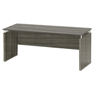 Safco® wholesale. Medina Series Laminate Credenza, 72w X 20d X 29.5h, Gray Steel. HSD Wholesale: Janitorial Supplies, Breakroom Supplies, Office Supplies.