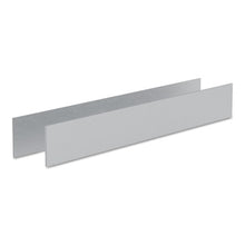 Load image into Gallery viewer, Safco® wholesale. Medina Series Conference Table Modesty Panels, 82 1-2 X 5-8 X 11 4-5, Gray Steel. HSD Wholesale: Janitorial Supplies, Breakroom Supplies, Office Supplies.