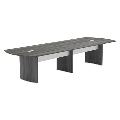 Safco® wholesale. Medina Conference Table Top, Half-section, 72 X 48, Gray Steel. HSD Wholesale: Janitorial Supplies, Breakroom Supplies, Office Supplies.