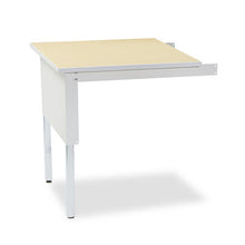 Load image into Gallery viewer, Safco® wholesale. Mailflow-to-go Mailroom System Table, 30w X 30d X 29-36h, Pebble Gray. HSD Wholesale: Janitorial Supplies, Breakroom Supplies, Office Supplies.