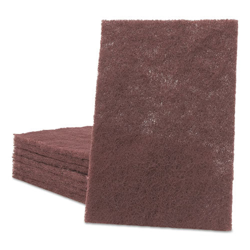 Scotch-Brite™ PROFESSIONAL wholesale. General Purpose Hand Pad, 6 X 9, Maroon, 20 Bx, 3 Bx-ct. HSD Wholesale: Janitorial Supplies, Breakroom Supplies, Office Supplies.