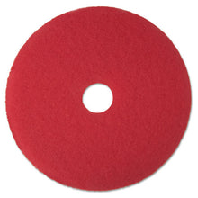 Load image into Gallery viewer, 3M™ wholesale. 3M™ Low-speed Buffer Floor Pads 5100, 14&quot; Diameter, Red, 5-carton. HSD Wholesale: Janitorial Supplies, Breakroom Supplies, Office Supplies.