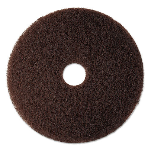 3M™ wholesale. 3M™ Low-speed High Productivity Floor Pad 7100, 17" Diameter, Brown, 5-carton. HSD Wholesale: Janitorial Supplies, Breakroom Supplies, Office Supplies.