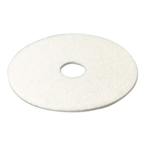 3M™ wholesale. 3M™ Super Polish Floor Pad 4100, 12" Diameter, White, 5-carton. HSD Wholesale: Janitorial Supplies, Breakroom Supplies, Office Supplies.