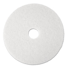 Load image into Gallery viewer, 3M™ wholesale. 3M™ Super Polish Floor Pad 4100, 13&quot; Diameter, White, 5-carton. HSD Wholesale: Janitorial Supplies, Breakroom Supplies, Office Supplies.