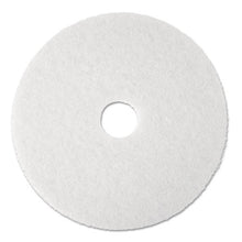 Load image into Gallery viewer, 3M™ wholesale. 3M™ Super Polish Floor Pad 4100, 19&quot; Diameter, White, 5-carton. HSD Wholesale: Janitorial Supplies, Breakroom Supplies, Office Supplies.