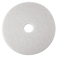 Load image into Gallery viewer, 3M™ wholesale. 3M™ Low-speed Super Polishing Floor Pads 4100, 24&quot; Diameter, White, 5-carton. HSD Wholesale: Janitorial Supplies, Breakroom Supplies, Office Supplies.