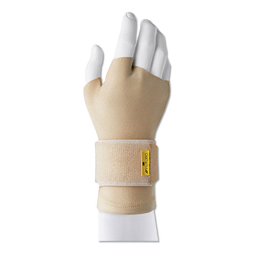 FUTURO™ wholesale. Energizing Support Glove, Medium, Palm Size 7 1-2" - 8 1-2", Tan. HSD Wholesale: Janitorial Supplies, Breakroom Supplies, Office Supplies.