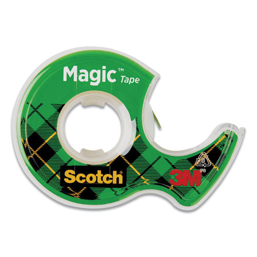 Scotch® wholesale. Scotch Magic Tape In Handheld Dispenser, 1" Core, 0.75" X 25 Ft, Clear. HSD Wholesale: Janitorial Supplies, Breakroom Supplies, Office Supplies.