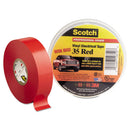 3M™ wholesale. 3M™ Scotch 35 Vinyl Electrical Color Coding Tape, 3" Core, 0.75" X 66 Ft, Red. HSD Wholesale: Janitorial Supplies, Breakroom Supplies, Office Supplies.