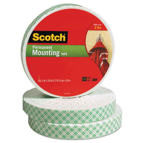 Scotch® wholesale. Scotch Foam Mounting Double-sided Tape, 3-4" Wide X 350" Long. HSD Wholesale: Janitorial Supplies, Breakroom Supplies, Office Supplies.