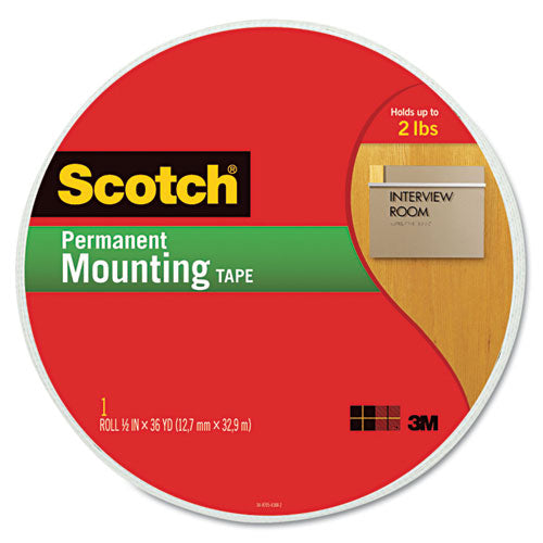 Scotch® wholesale. Scotch Foam Mounting Tape, 3-4