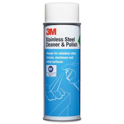 3M™ wholesale. 3M™ Stainless Steel Cleaner And Polish, Lime Scent, Foam, 21 Oz Aerosol Spray, 12-carton. HSD Wholesale: Janitorial Supplies, Breakroom Supplies, Office Supplies.