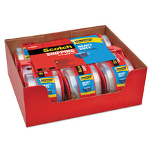 Load image into Gallery viewer, Scotch® wholesale. Scotch™ 3850 Heavy-duty Packaging Tape With Dispenser, 1.5&quot; Core, 1.88&quot; X 66.66 Ft, Clear, 6-pack. HSD Wholesale: Janitorial Supplies, Breakroom Supplies, Office Supplies.