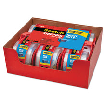 Load image into Gallery viewer, Scotch® wholesale. Scotch™ 3850 Heavy-duty Packaging Tape With Dispenser, 1.5&quot; Core, 1.88&quot; X 66.66 Ft, Clear, 6-pack. HSD Wholesale: Janitorial Supplies, Breakroom Supplies, Office Supplies.