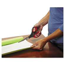 Load image into Gallery viewer, Scotch® wholesale. Scotch™ Precision Scissors, 8&quot; Long, 3.13&quot; Cut Length, Gray-red Straight Handle. HSD Wholesale: Janitorial Supplies, Breakroom Supplies, Office Supplies.