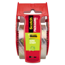 Load image into Gallery viewer, Scotch® wholesale. Scotch™ Sure Start Packaging Tape With Dispenser, 1.5&quot; Core, 1.88&quot; X 22.2 Yds, Clear. HSD Wholesale: Janitorial Supplies, Breakroom Supplies, Office Supplies.