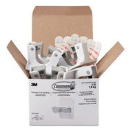 Command™ wholesale. Broom Gripper, 3.12 X 1.85 X 3.34, White-gray, 6 Grippers-16 Strips-pack. HSD Wholesale: Janitorial Supplies, Breakroom Supplies, Office Supplies.