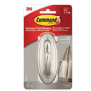 Command™ wholesale. Decorative Hooks, Traditional, Large, 1 Hook And 2 Strips-pack. HSD Wholesale: Janitorial Supplies, Breakroom Supplies, Office Supplies.