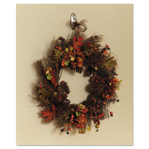 Command™ wholesale. Decorative Hooks, Traditional, Large, 1 Hook And 2 Strips-pack. HSD Wholesale: Janitorial Supplies, Breakroom Supplies, Office Supplies.