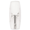 Command™ wholesale. Clear Hooks And Strips, Plastic, Medium, 6 Hooks And 8 Strips-pack. HSD Wholesale: Janitorial Supplies, Breakroom Supplies, Office Supplies.