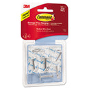 Command™ wholesale. Clear Hooks And Strips, Plastic, Medium, 6 Hooks And 8 Strips-pack. HSD Wholesale: Janitorial Supplies, Breakroom Supplies, Office Supplies.