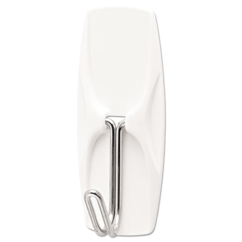 Command™ wholesale. General Purpose Wire Hooks, Medium, 2 Lb Cap, White, 7 Hooks And 8 Strips-pack. HSD Wholesale: Janitorial Supplies, Breakroom Supplies, Office Supplies.