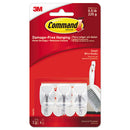 Command™ wholesale. General Purpose Wire Hooks, Small, 0.5 Lb Cap, White, 3 Hooks And 6 Strips-pack. HSD Wholesale: Janitorial Supplies, Breakroom Supplies, Office Supplies.