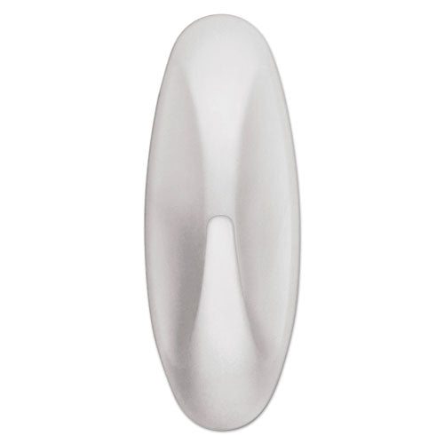 Command™ wholesale. General Purpose Designer Hooks, Medium, 3 Lb Cap, White, 50 Hooks And Strips-pack. HSD Wholesale: Janitorial Supplies, Breakroom Supplies, Office Supplies.
