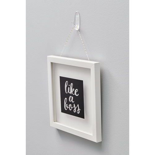 Command™ wholesale. Clear Hooks And Strips, Plastic, Medium, 50 Hooks With 50 Adhesive Strips Per Carton. HSD Wholesale: Janitorial Supplies, Breakroom Supplies, Office Supplies.