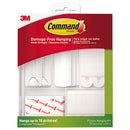 Command™ wholesale. Picture Hanging Kit, White-clear, Assorted Sizes, 38 Pieces-pack. HSD Wholesale: Janitorial Supplies, Breakroom Supplies, Office Supplies.