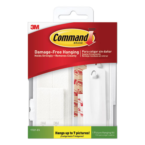 Command™ wholesale. Picture Hanging Kit, Assorted Sizes, 24 Pieces-pack. HSD Wholesale: Janitorial Supplies, Breakroom Supplies, Office Supplies.