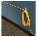 Command™ wholesale. Cable Bundler, White, 2-pack. HSD Wholesale: Janitorial Supplies, Breakroom Supplies, Office Supplies.